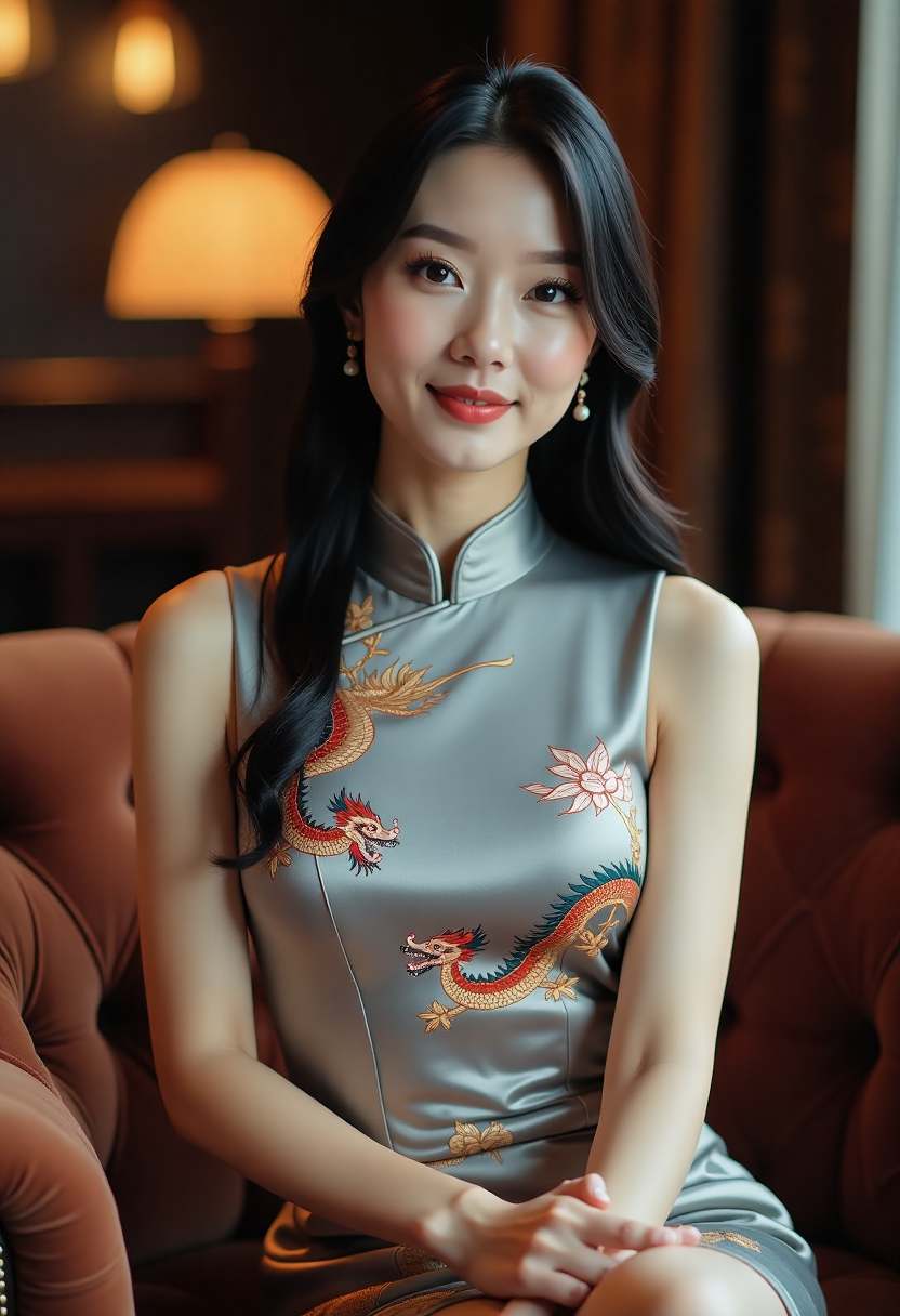 女儿教爸爸跳舞